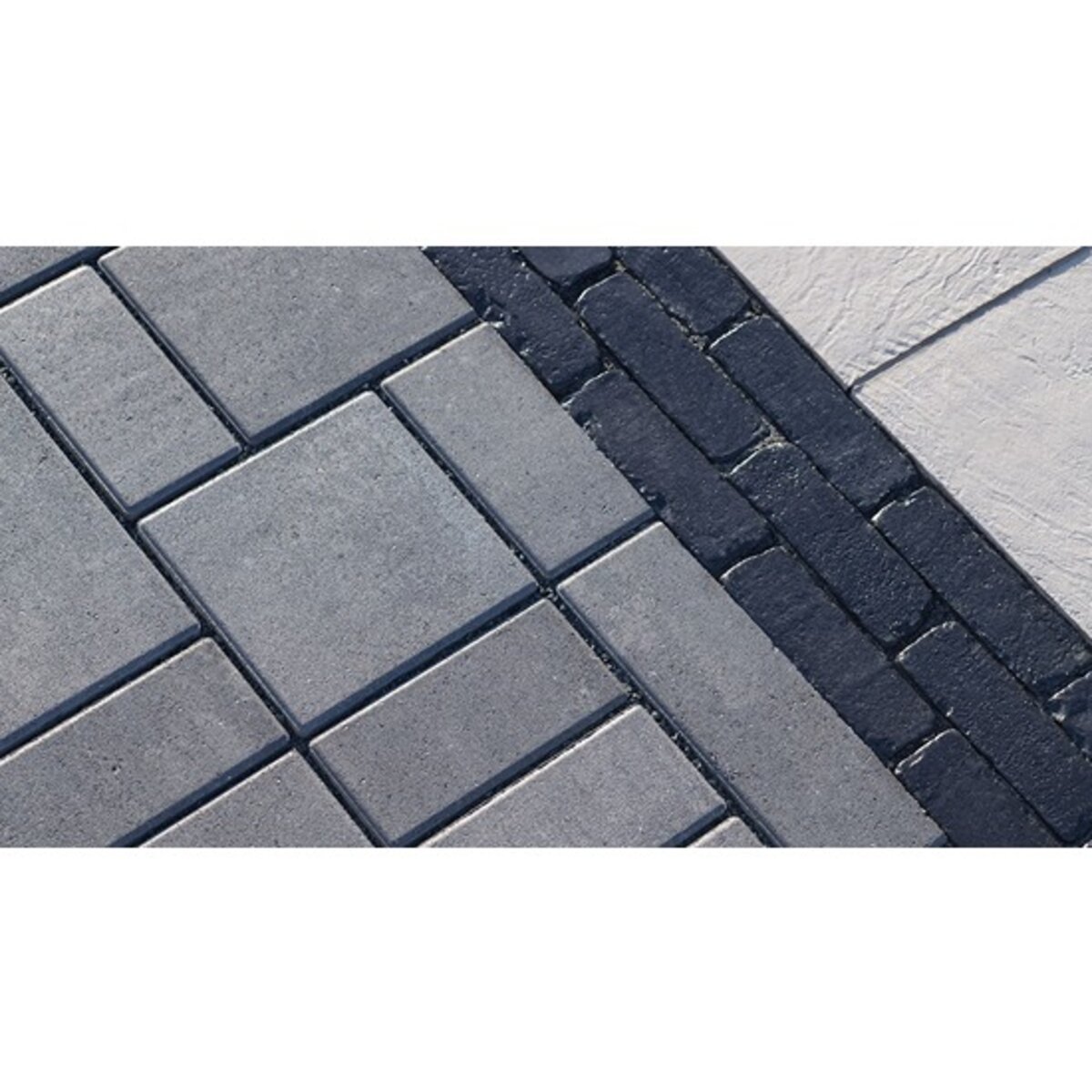 Unilock Treo Smooth Random Paver Permeable Almond Grove 6 cm (116.87 sq ...