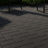 Unilock Holland Premier Paver 4 in. x 8 in. Dark Charcoal 6 cm (118 sq. ft./pallet)