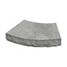 Unilock Ledgestone Firepit Coping Gray 10 in. x 21-1/2 in. x 2-5/8 in. (24 pc./pallet)