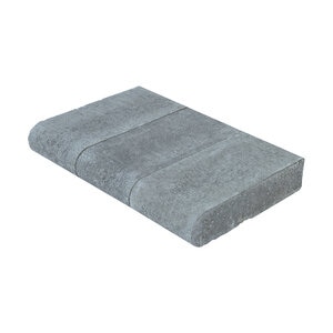 Unilock Fullnose Edger Non-Tumbled Limestone 6 in. x 12 in. 6 cm (104 ln ft./pallet)