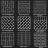 Unilock IL Campo Paver Dark Charcoal 4 in. x 8 in. 7 cm (94.4 sq. ft./pallet)