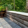 Unilock Ledgestone Fullnose Coping Buff 12 in. x 24 in. 6 cm (13 pc./pallet)