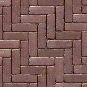 Unilock Copthorne Paver Burgandy Red 2-1/2 in. x 8 in. 6 cm (89.2 sq. ft./pallet)