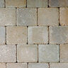 Unilock Brussels Block Standard Stone Almond Grove 7cm (88.6 sq. ft./pallet)
