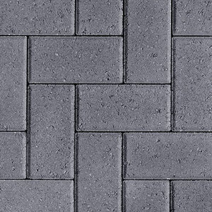 Unilock Hollandstone Paver Charcoal 4 in. x 8 in. 6 cm (106.2 sq. ft./pallet)