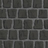 Unilock Nordic Cobble Premier Paver Dark Charcoal 6 cm (98.25 sq. ft./pallet)