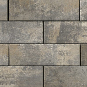 Unilock U-Cara Wall Fascia Panel Closed End Corner Random Smooth Fossil 6 in. (54.18 sq. ft./pallet)