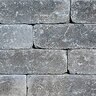 Unilock Brussels Dimensional Stone Wall Small Taper Dark Charcoal (144 pc./pallet)