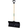 Union Tools Poly Pusher Snow Shovel D-Grip 24 in. Blade