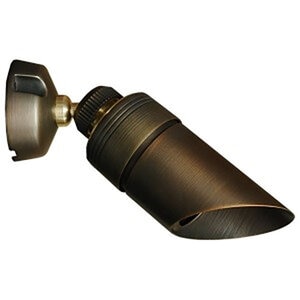 Unique Comet Down Light Brass Housing White Weathered Brass No Lamp