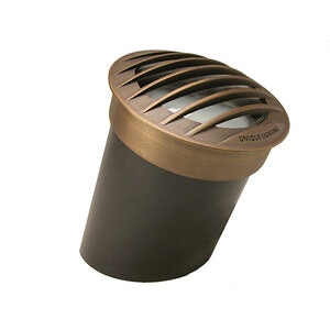 Unique Apollo Star Well Light Brass Housing Weathered Brass 13W 2700K LED 25 ft Lead