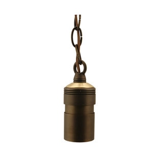 Unique Comet HG Hanging Light Brass Housing Weathered Brass No Lamp