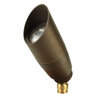 Unique Probe Up Light Brass Housing Weathered Brass 3W 2700K 40 Deg. LED