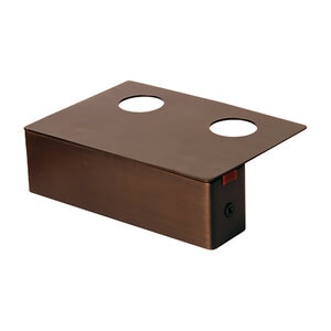 Unique Vanguard Step Light Odyssey Series Bronze 12V LED 2W 2700K