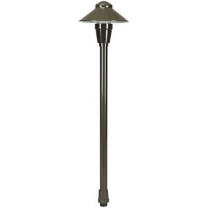 Unique Proton Path Light 18 in. Riser Aluminum Bronze Finish 2W 2700K LED