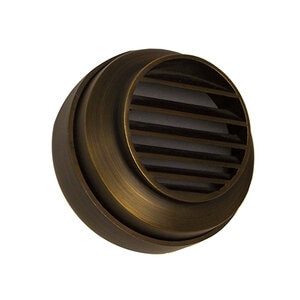 Unique Viking Niche Light Brass Housing Weathered Brass No Lamp No Lamp