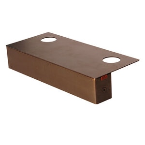 Unique Vanguard8 Niche Light Brass Housing Weathered Brass 2W 2700K LED