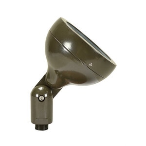Unique Transmittance Up Light Aluminum Housing Bronze No Lamp