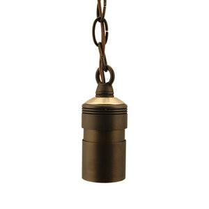 Unique Down Light Weathered Brass 12V LED 4W 2700K 25 ft. Wire Lead