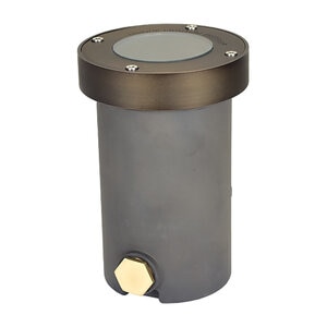 Unique Well Light 12V Weathered Brass LED 8W 3000K