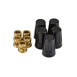 Unique Wire Greased Lug Nuts 100/Box