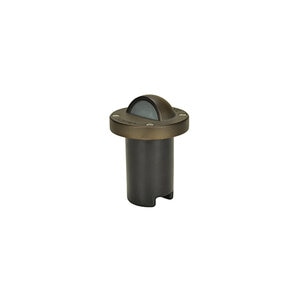 Unique Nova Eyelid In-Ground Light Brass Housing Weathered Brass 8W 2700K LED 25 ft Lead
