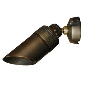 Unique Comet Down Light Brass Housing Weathered Brass No Lamp