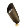 Unique Probe Up Light Brass Housing Weathered Brass 4W 2700K 40 Deg. LED