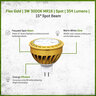 FLEX GOLD LED, 3 WATT, MR16, SPOT, 3000K