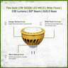FLEX GOLD LED, 2 WATT, MR16, WIDE FLOOD, 3000K