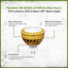 FLEX GOLD LED, 3 WATT, MR16, WIDE FLOOD, 3000K