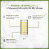 FLEX GOLD LED, 1 WATT, T3 3000K