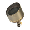 Unique Odyssey Series Big Bang Up Light with Weathered Brass Finish - 13W 2700K LED, PAR36, 32° Beam Angle, Cast Brass Housing, 12V Operation