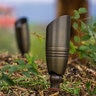 Unique Pulsar Up Light Brass Housing Weathered Brass No Lamp