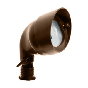 Small Cast Brass Area Flood 20W Universal