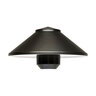 Universal Lighting Path Light Top Shade Carbon Black 6-1/4 in. Wide