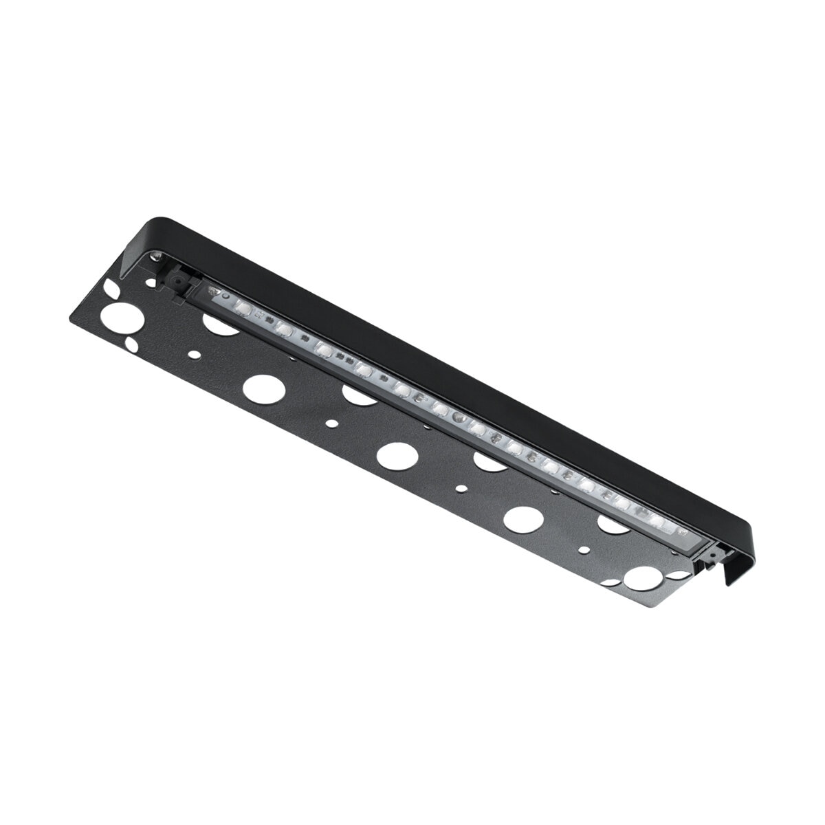 Universal Lighting Ledge Light Replaceable LED 3 K Black Aluminum 13 in ...