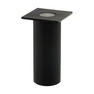 Universal Lighting Aluminum Recessed Integrated LED Light Square 3000K Black