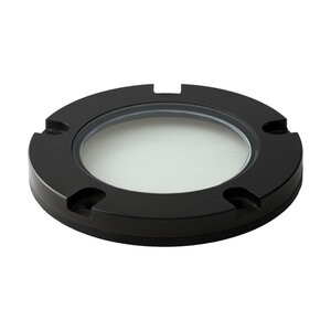 Universal Lighting Cover Clear Lense for UW6300BK Black Aluminum
