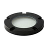 Universal Lighting Cover Clear Lense for UW6300BK Black Aluminum