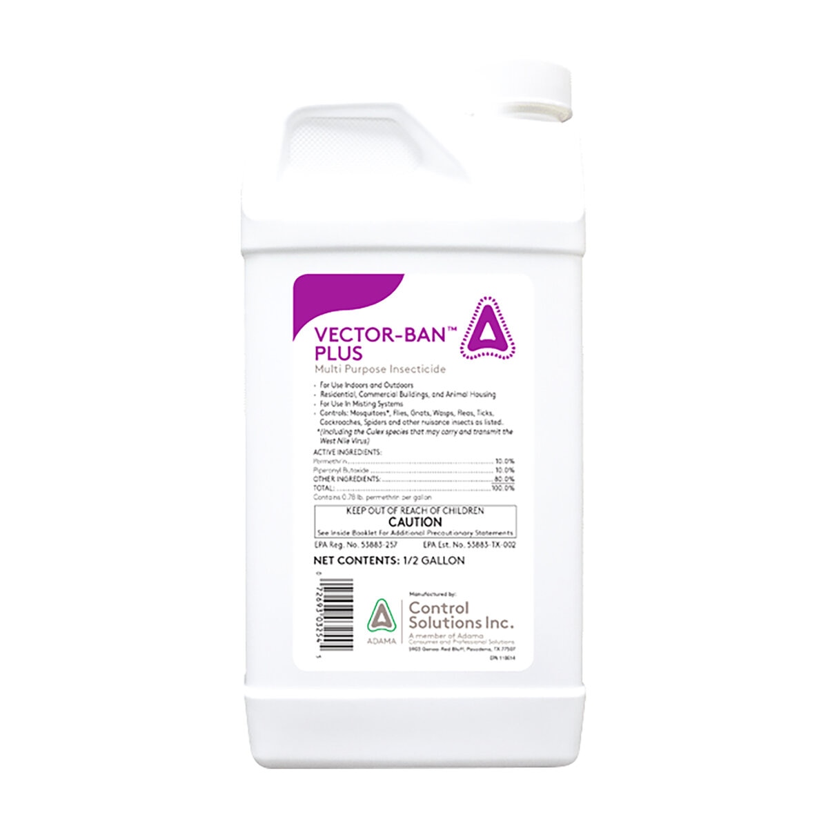 Vector Ban Plus Multi-Purpose Insecticide (10% Permethrin 10% PBO) .5 ...