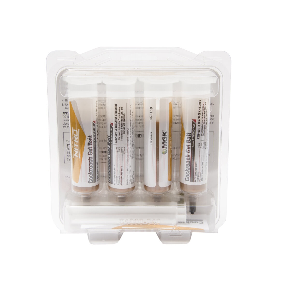 Vendetta Nitro Cockroach Gel Bait Insecticide 4x30gm Clamshell 1Pk ...