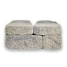 Midwest Versa-Lok Wall Weathered Corner/Pier Timberwood 6 in. x 8 in. x 12 in. (48 pc./pallet)