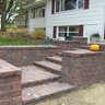 Midwest Block Straight Cap Sandstone 18 in. x 12 in. x 4 in. (56 pc./pallet)