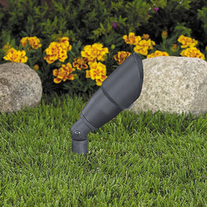 Vista GR-2216 Up Light Aluminum Housing Weathered Iron No Lamp