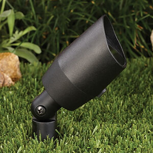 Vista GR-5006 Up Light Aluminum Housing Black 5.5W 2950K 25 Degree LED