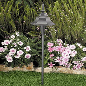 Vista PR-7206 Path Light Aluminum Black Finish 5W 3000K LED