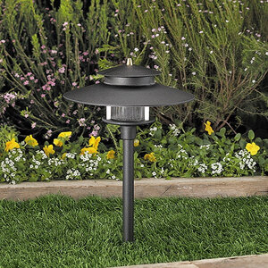 Vista PR-9206 Path Light Aluminum Black Finish 5W 3000K LED