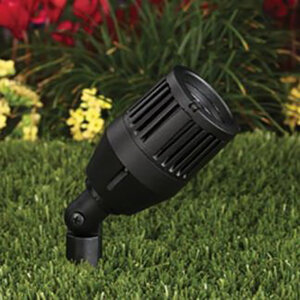 Vista GR-3105 Up Light Aluminum Housing Black 13W 3000K Medium Flood LED