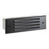 Vista 4246 Louvered Brick Light Aluminum Housing Black 5W 2950K LED